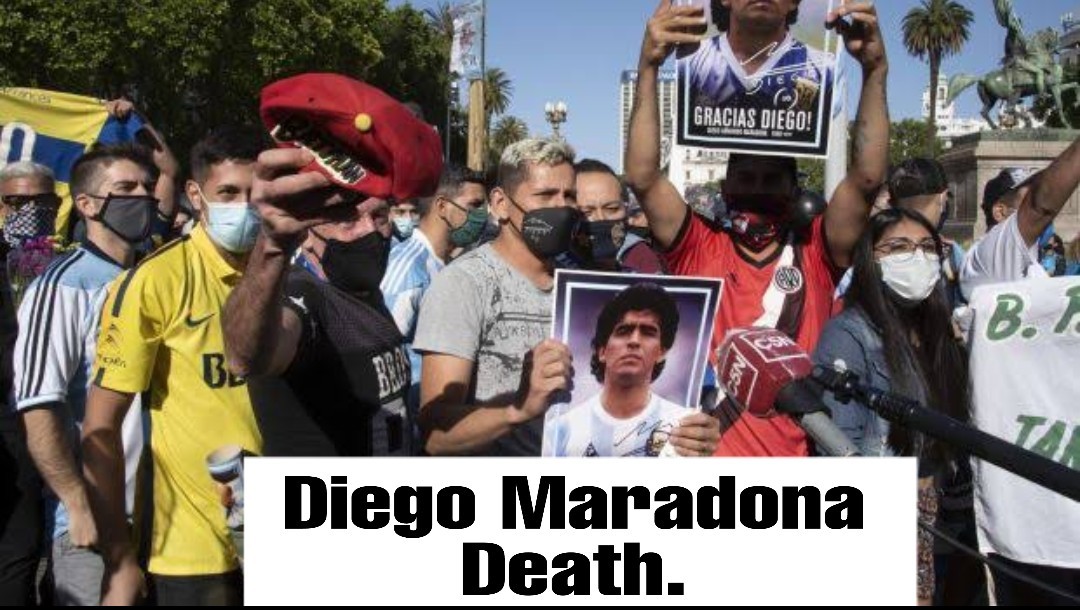 Diego Maradona Death.