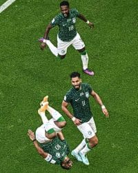 Saudi Arabia celebrates shock defeat of Argentina